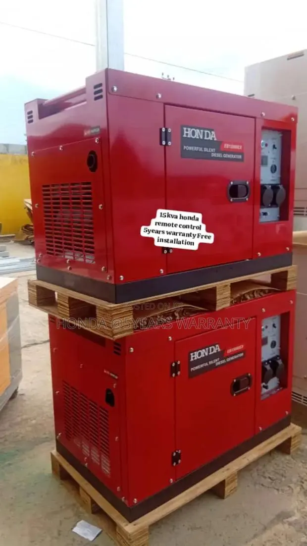 Collect Electric Flow Honda Generator 15kva 15000wax Silent · Photo 1