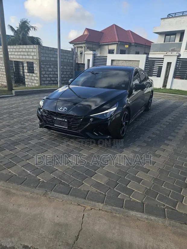 Hyundai Elantra N Line 2023 Black · Photo 1