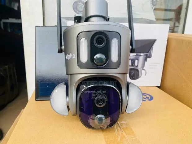 Solar Camera PTZ Universal 4g Sim Dual Lens 4mp (Alpha ) · Photo 1