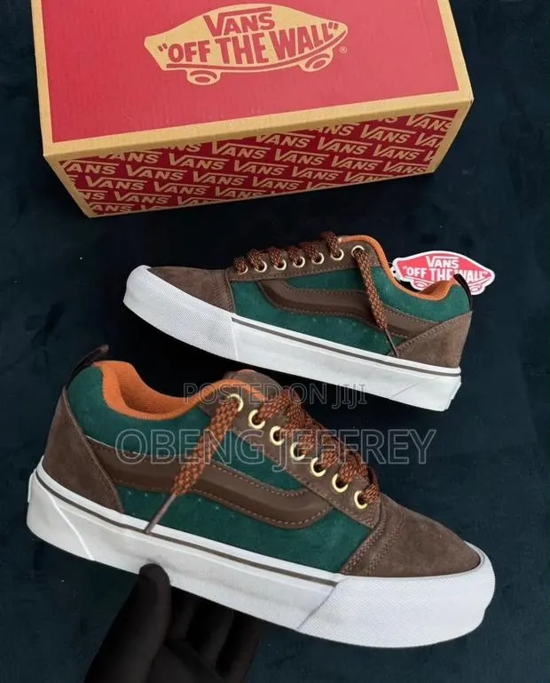 Original Vans Knu Skool Brown/Green · Photo 1