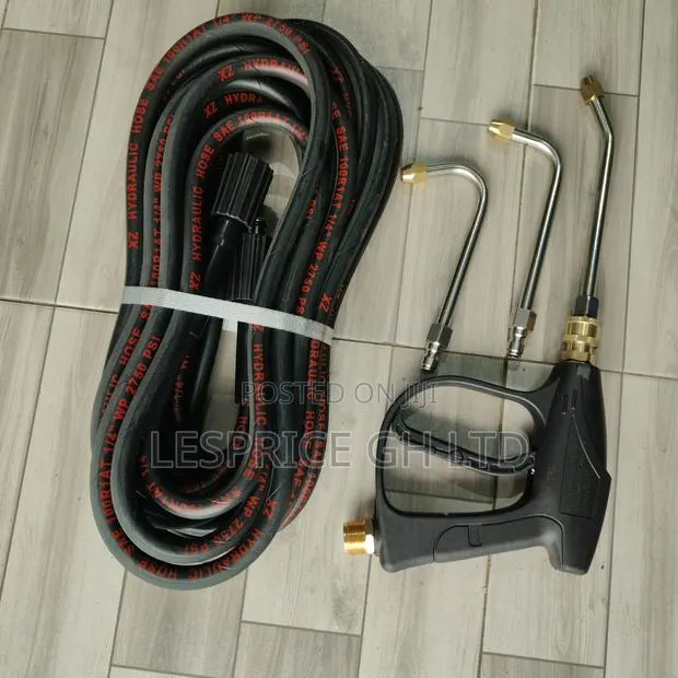 Super Efficient 10mm Washer Hose With Gun and Nozzle · Photo 1