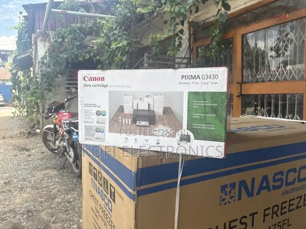 A Zero Catridge Canon Pixma G3430 Print, Scan, Copy A4/8ppm Colored · Photo 1