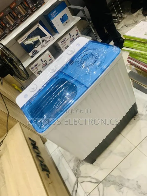 Ultra Modern Sleek Washing Machine 8kg Topload Twintub · Photo 1