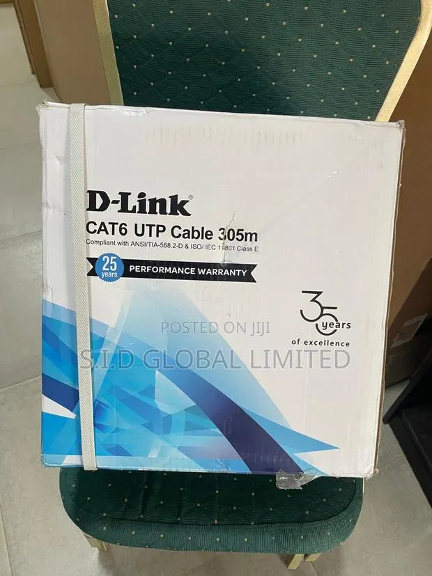 No-tangle D-link Cat6 305m – The Installer’S Choice · Photo 1