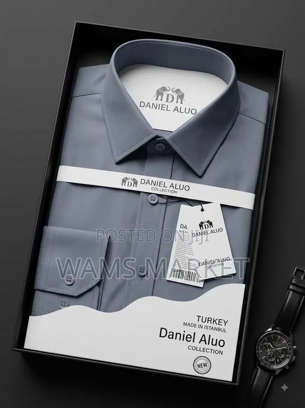 Men’s Plain Long Sleeve Shirts · Photo 1