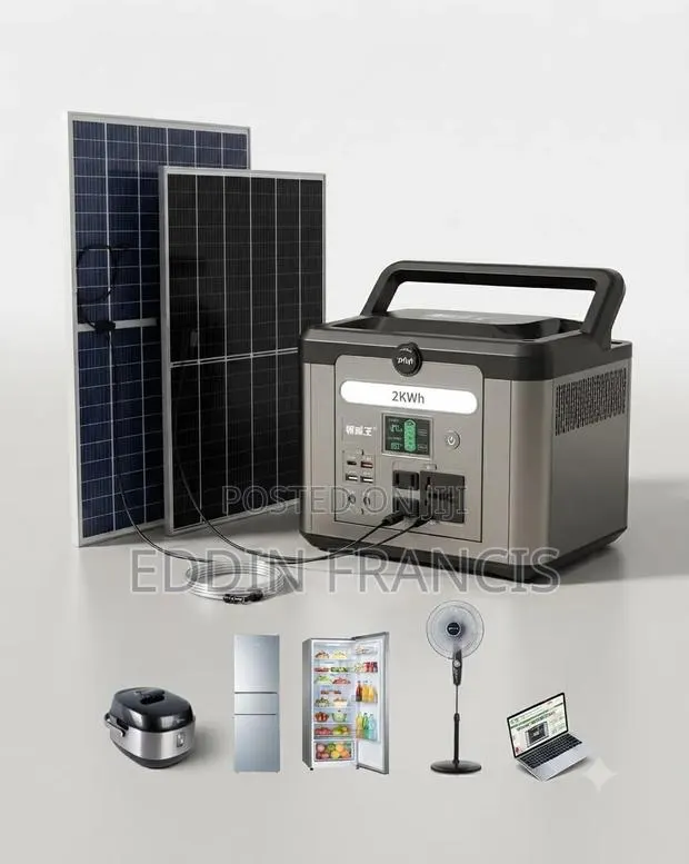 2Kwh Lifepo4 Solar Power Station Plus Panel · Photo 1