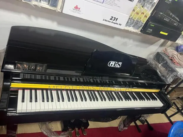 GLS Digital Grand Piano Vf Keys GRH Glossy Black Model. · Photo 1