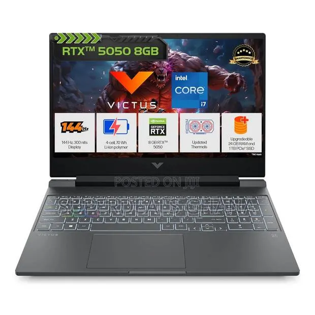 New Laptop HP Victus 15 24GB Intel Core i7 SSD 1T · Photo 1