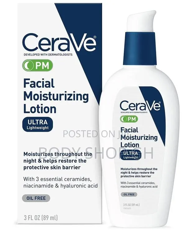 Cerave PM Facial Moisturizing Lotion | Night Cream · Photo 1
