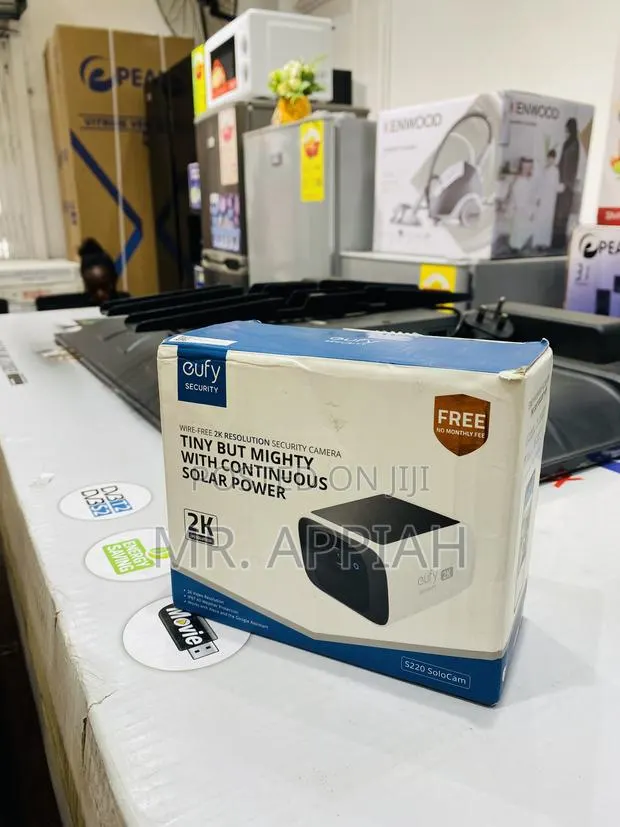 Classic Design Eufy Outdoor Solar Security Camera. · Photo 1