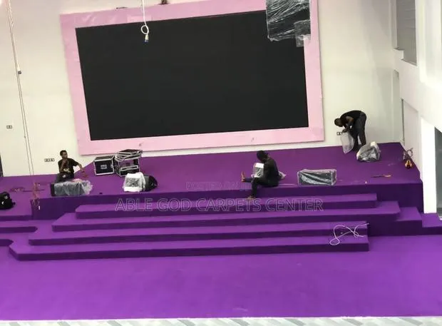 Purple Carpet for Church and Flooring · Photo 1