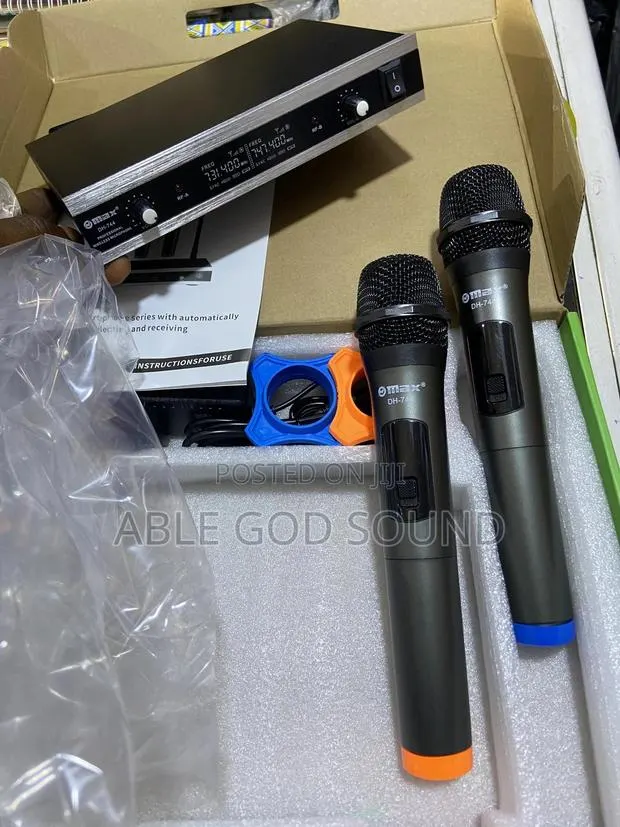 Max Dh-744 Wireless Microphone.... · Photo 1