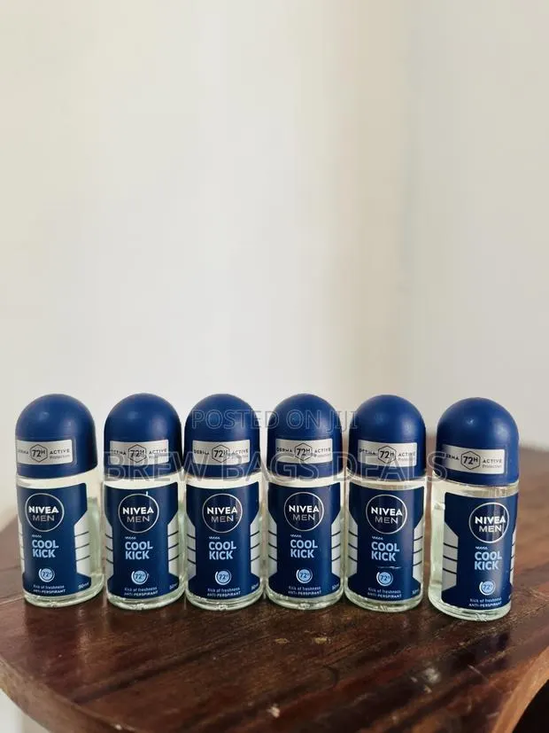 NIVEA Men Cool Kick Anti-Perspirant Roll-on Deodorant (50ml) From UK. · Photo 1