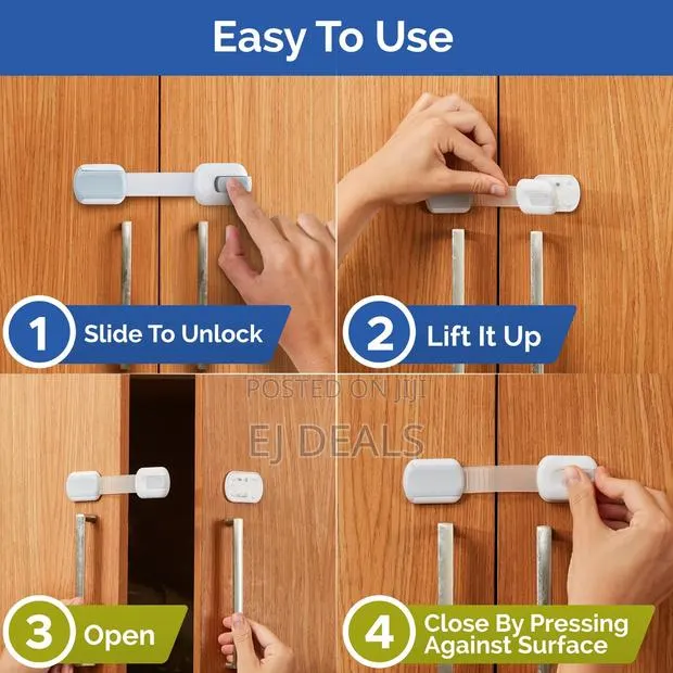 Adjustable Child Safety Lock 4 Pieces · Photo 1