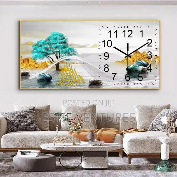 Crystal Porcelain Art Clock Features · Photo 1