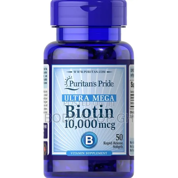 10,000mcg Biotin - Puritan’S Pride / for Hair and Beard Grow · Photo 1