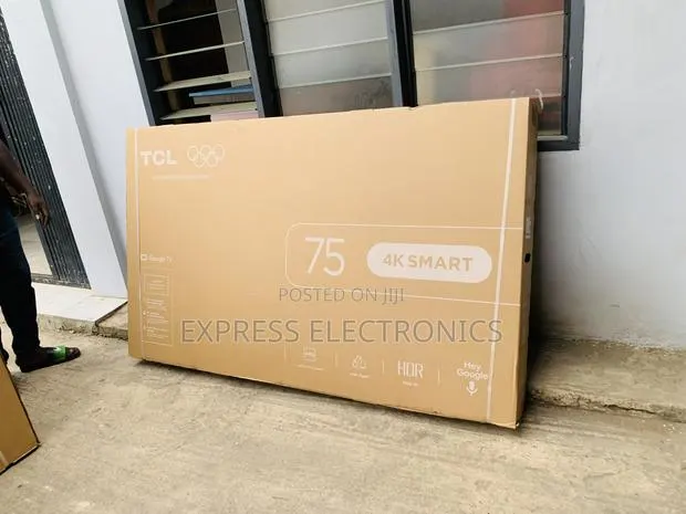 Limited Stock Slim Sleek TCL 75P6L (UHD 4K Smart Android TV) · Photo 1