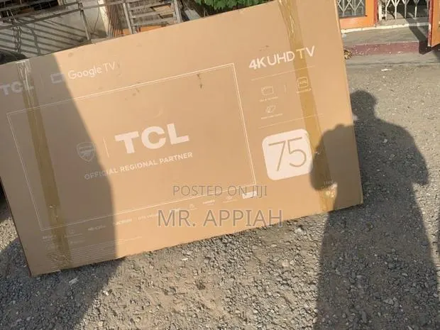 Purchase Classic TCL 75” 4k Smart TV(Remote Control). · Photo 1