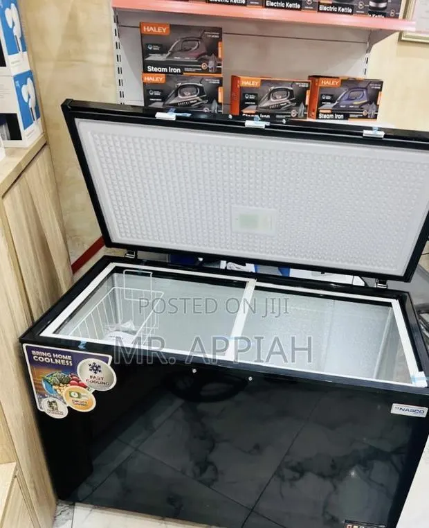 Premium Unique Nasco NAS-475FL Chest Freezer(Black)400L · Photo 1