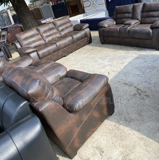 Foreign Leather Recliner Sofa Sets (Cash on Delivery) · Photo 1