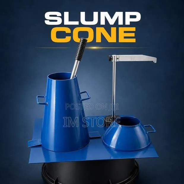 Slump Cone for Concrete Testing | Complete Set · Photo 1