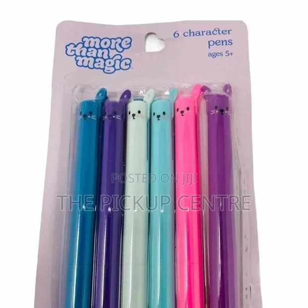 More Than Magic 6ct Character Cat Pen Set · Photo 1