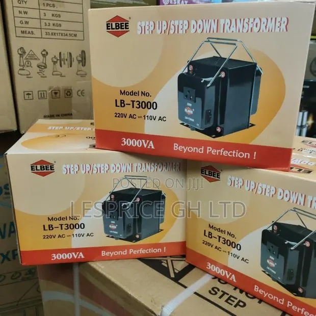 Elbee Step Up & Down Transformer 3000 Watts · Photo 1