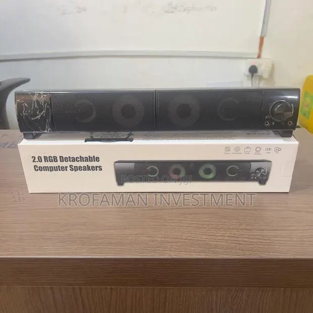 Detachable Computer Speakers With Led · Photo 1