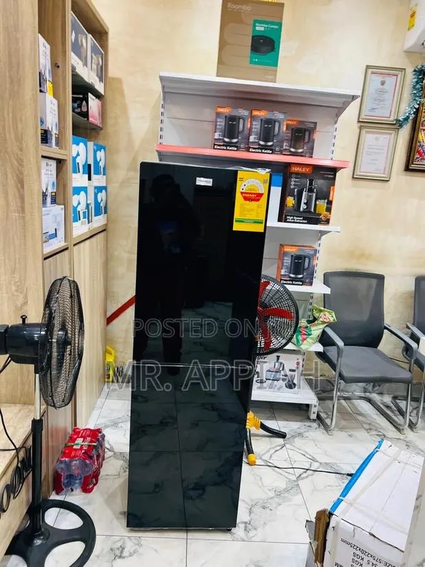 Extremely Unique Nasco Nasd2-24fl Bottom Mount Fridge(Black). · Photo 1