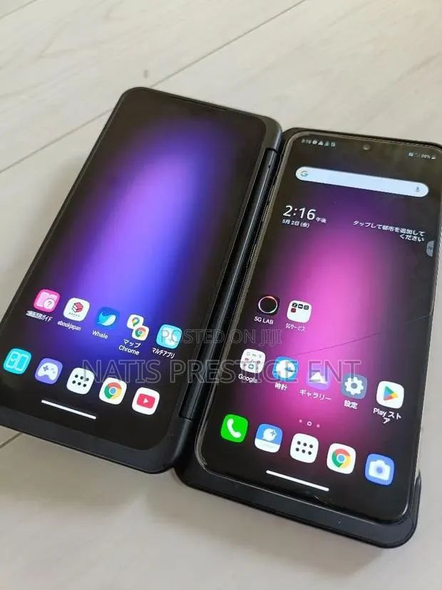 New LG V60 ThinQ 5G 256 GB Black · Photo 1