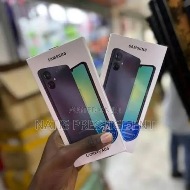 New Samsung Galaxy A06 128 GB Black · Photo 1