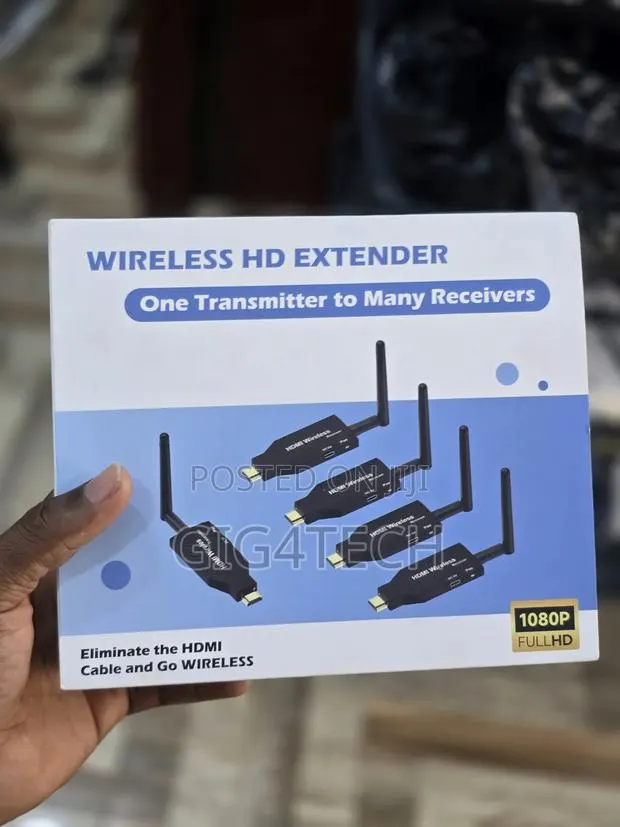 4 in 1 Wireless Hdmi Transmitter 1 Transmitter 3 Receivers · Photo 1