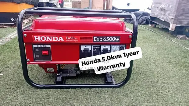 Brand New Honda 5KVA Petrol Generator Available Now 5kva · Photo 1