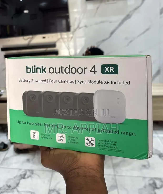Order Reliable Blink Outdoor 4th Gen Wireless Security Camera(Black) · Photo 1