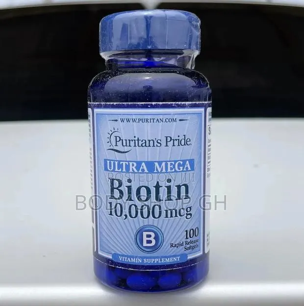 Ultra Mega Biotin(B7) For Hair And Beard Growth · Photo 1