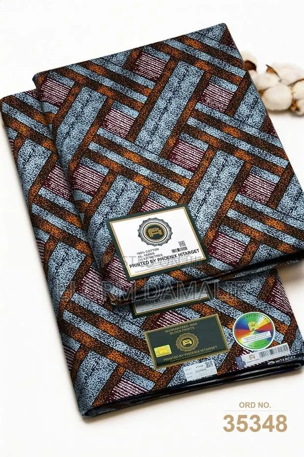 African Prints Fabrics for Dresses,Kaba & Slit, Shirts Etc · Photo 1