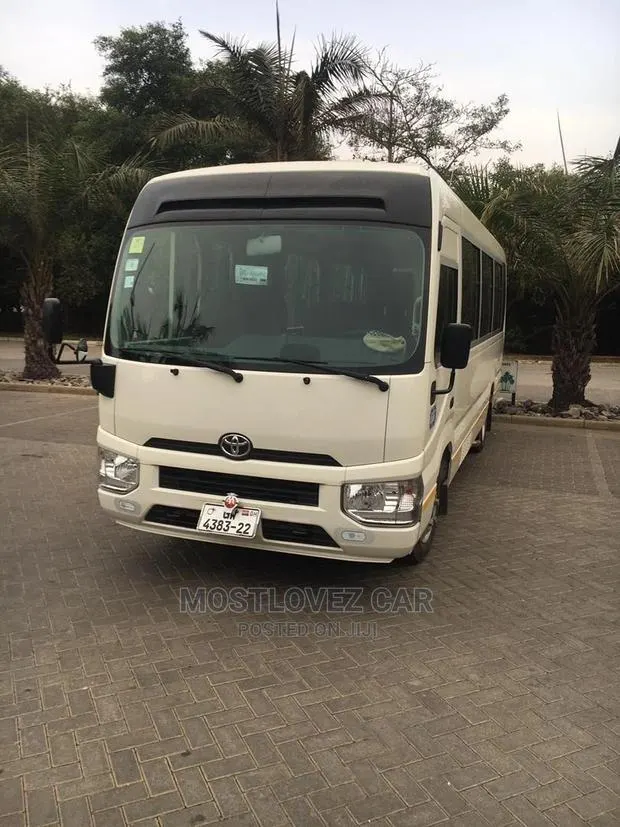 Buses RENTALS. Toyota Coaster Buses for Rent in Ghana · Photo 1