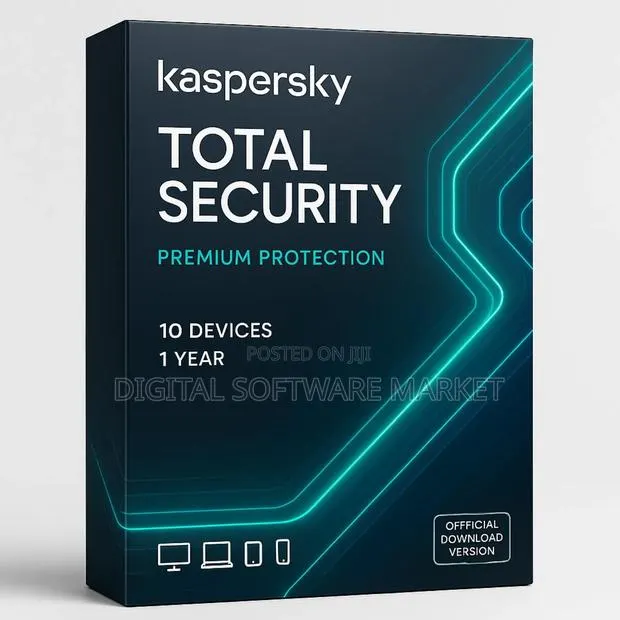 Kaspersky Total Security 10 Devices 1 Year · Photo 1