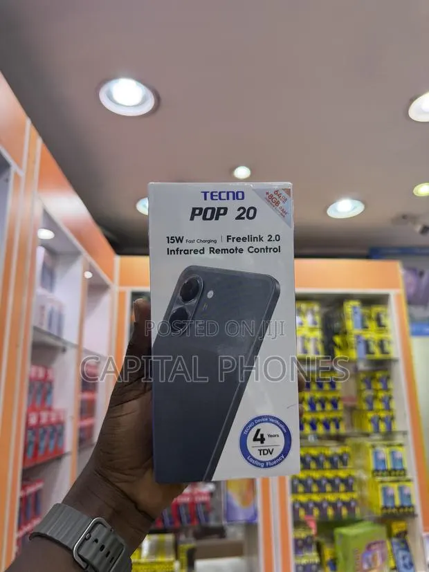 New Tecno Pop 20 64 GB Black · Photo 1