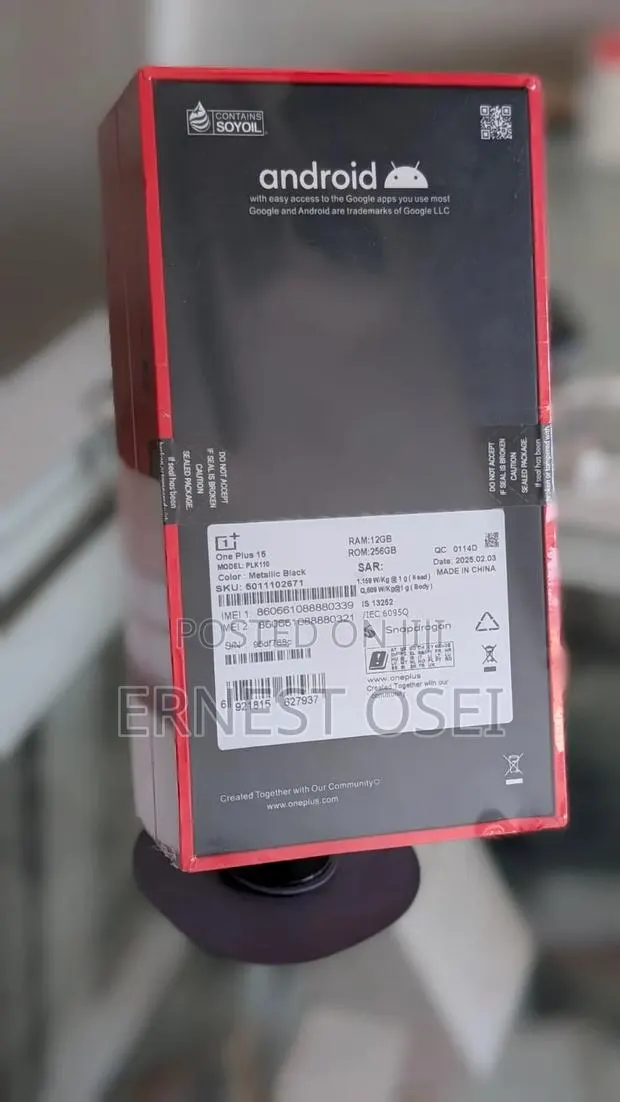 New OnePlus 15 256 GB Black · Photo 3