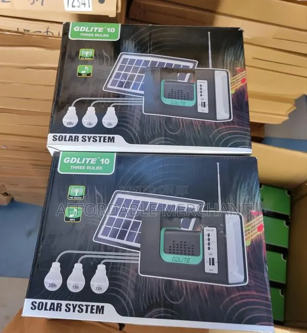 Gdlite Solar Light With Radio and Usb Port · Photo 1