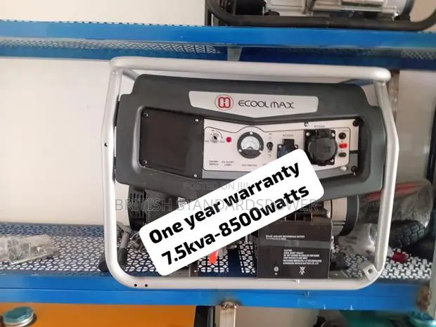 Resilient Grid 7.5kva Petrol Generator · Photo 1