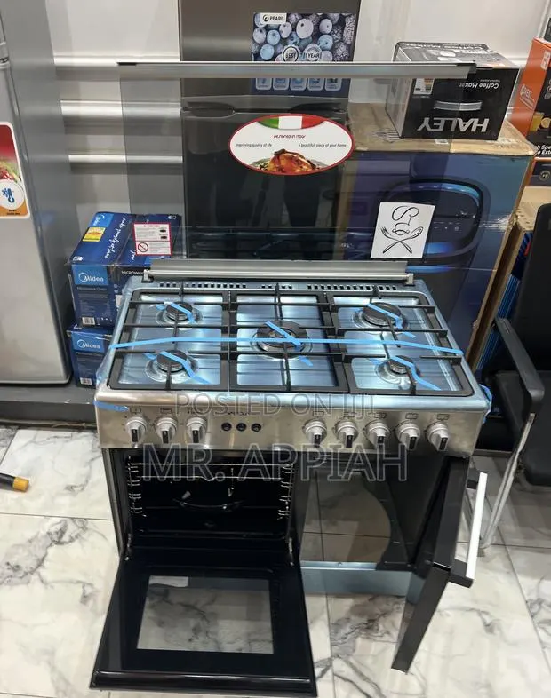 Fast Cooking Mediatech 60x90cm 5 Gas Burner(Gray) · Photo 1