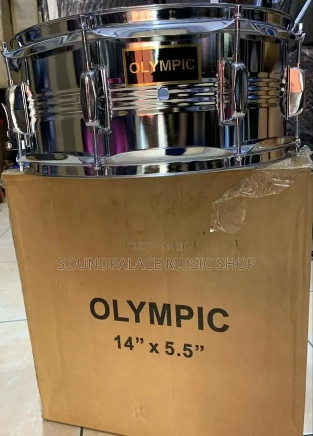 Olympic 14" X 5.5" Metal Snare Drum · Photo 1