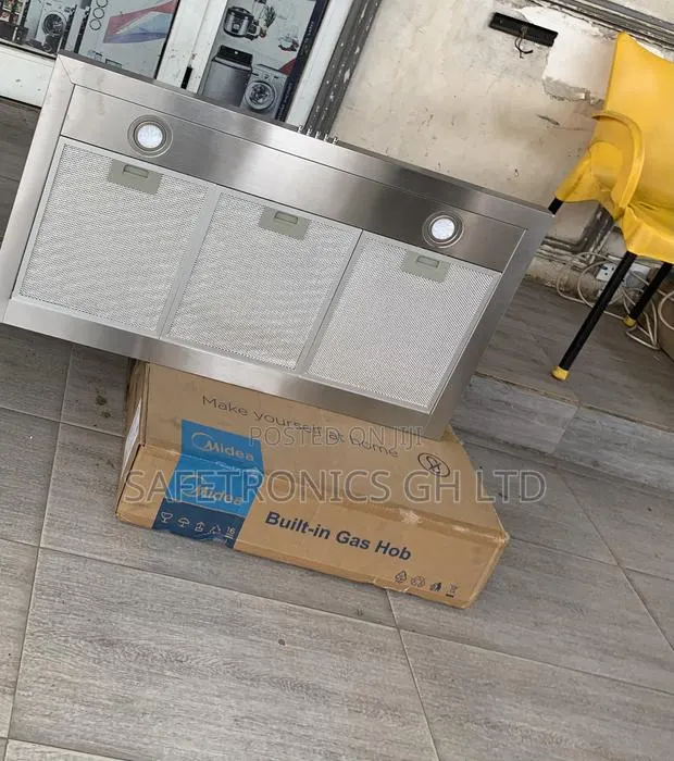 Authentic Sleek Midea 90m21-S 90cm T-Shape Chimney Cooker Hood · Photo 1