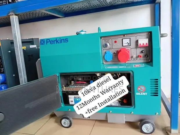 Perkins 10kva Diesel Generator Alpha Tower Power Supply · Photo 1