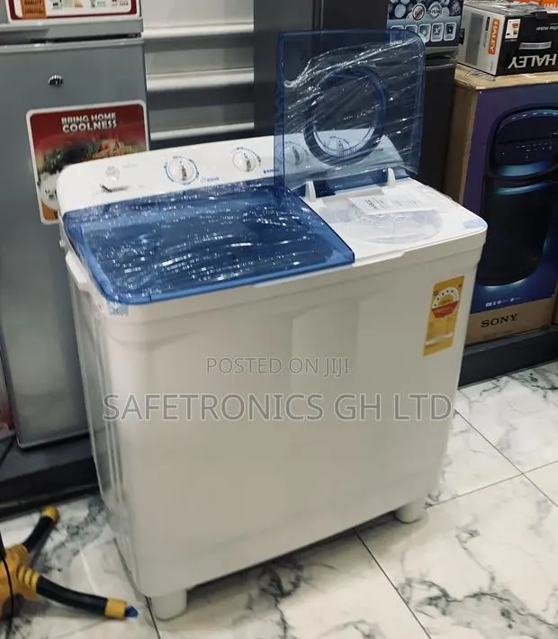 Newly Virtual Nasco 15kg Twin Top Washing Machine · Photo 1