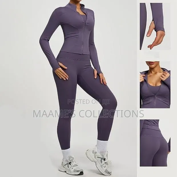 Yoga Suit 2pcs Sports Set Women Gym Wear · Photo 1