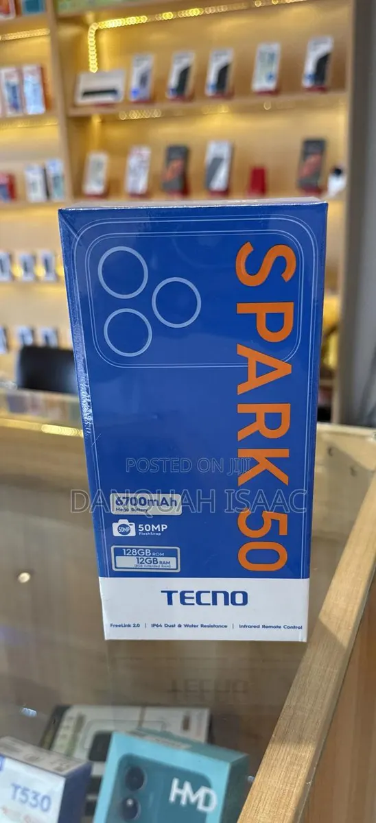 New Tecno Spark 50 128 GB Blue · Photo 1