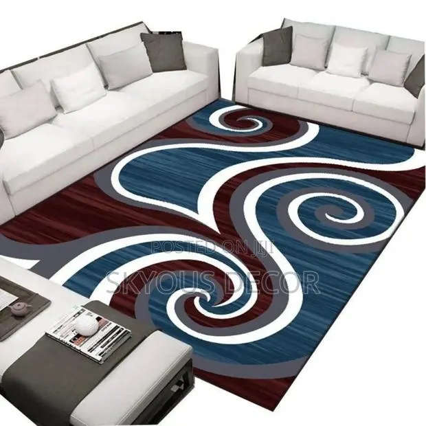 A Design of a Rose Flower on De 3d Carpet for a Perfect Room · Photo 1